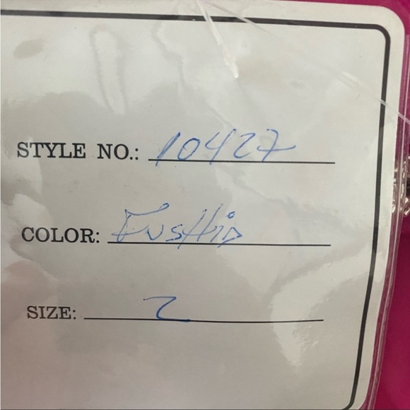 Jovani Fuschia Hi/Lo Dress - Picture 6 of 6